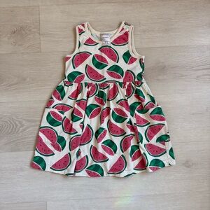 Hanna Andersson Watermelon Sleeveless Playground Dress with Pockets sz 5